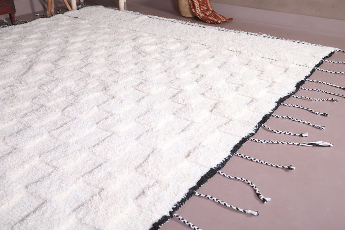 Moroccan Beni ourain rug - Wool Berber Carpet - Custom Rug - custom moroccan rugs