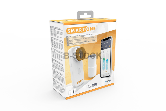 Misuratore di picco di flusso e FEV1 MIR Smart One® collegabile a smartphone e tablet - B-Stock
