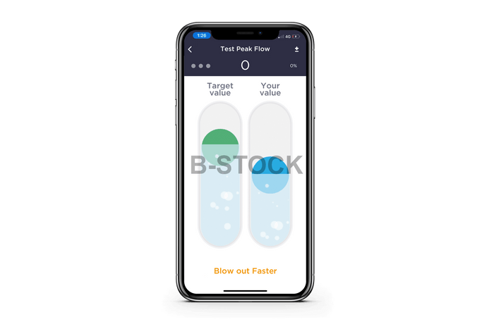 Misuratore di picco di flusso e FEV1 MIR Smart One® collegabile a smartphone e tablet - B-Stock