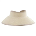 Natural Large Brim Sun Hat - Women's