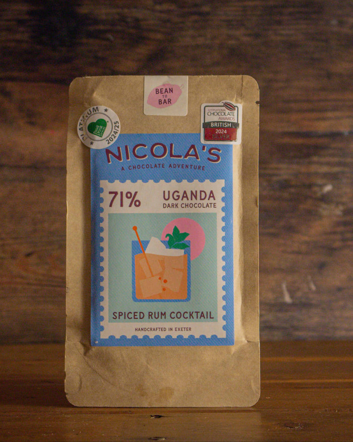 Nicola's Chocolate - Rum Cocktail - 71% Cocoa