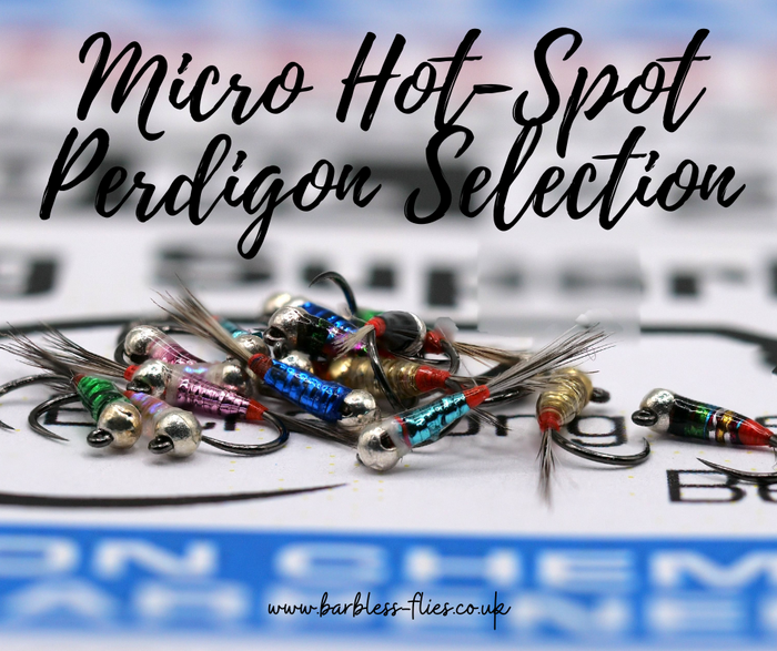 Nygren's Micro Hot-Spot Perdigon Jig Selection