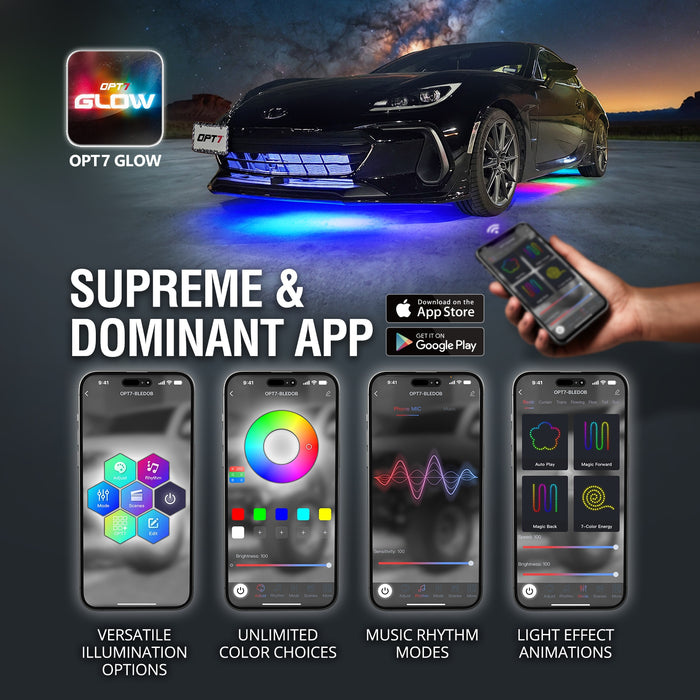 OPT7 GLOW DreamColor RGBIC Control Box for DreamColor Underglow
