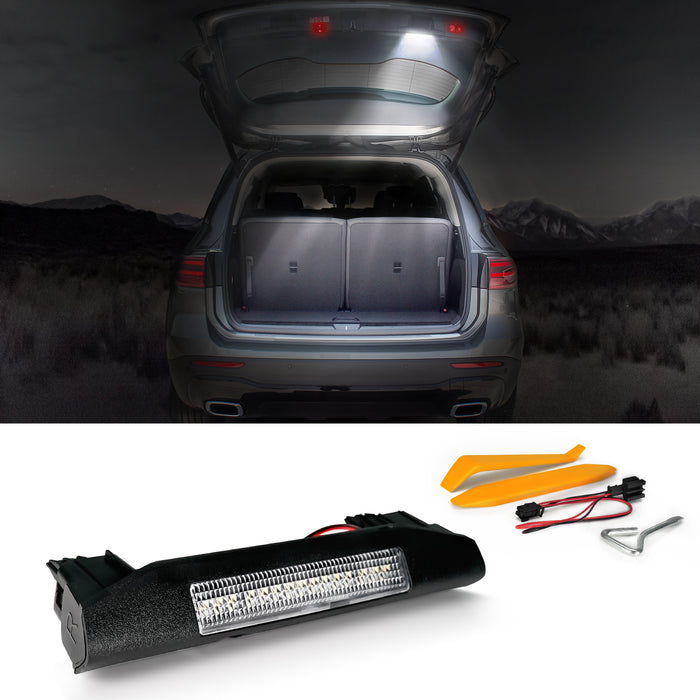 OPT7 Luggage Cargo Illumination Interior Single LED White Handle Light Kit For Mercedes-Benz GLC, GLE, GLS
