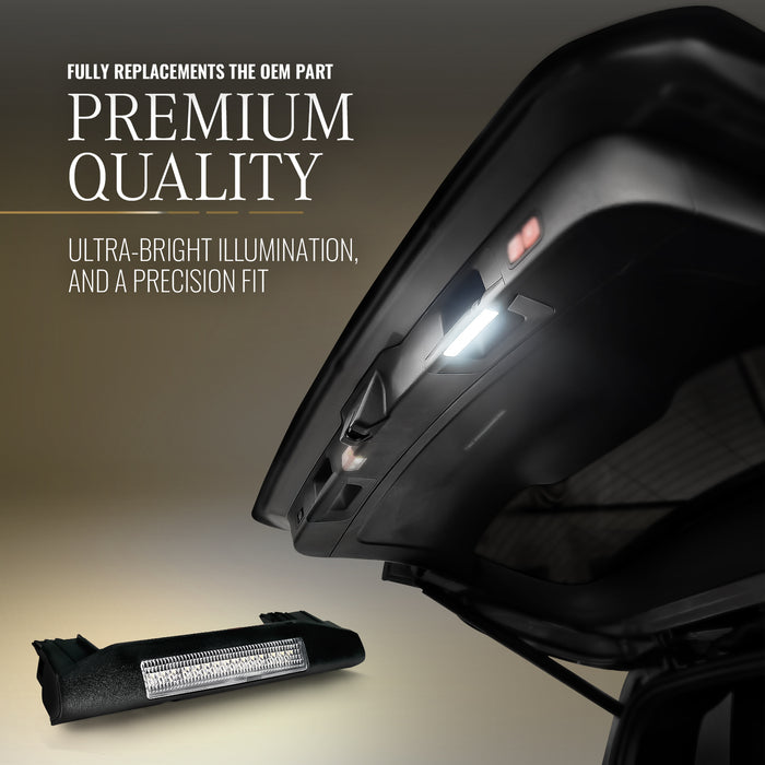 OPT7 Luggage Cargo Illumination Interior Single LED White Handle Light Kit For Mercedes-Benz GLC, GLE, GLS