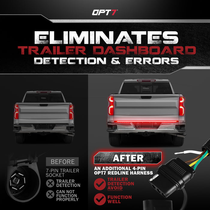 OPT7 Redline Easy Connect Harness for 2019-2021 Chevy Silverado - GMC Sierra 1500