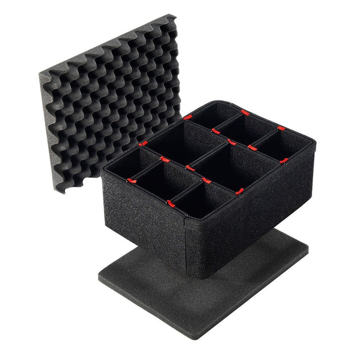 Pelican 1120 TrekPak Kit, Customizable Padded Divider System ColorCase