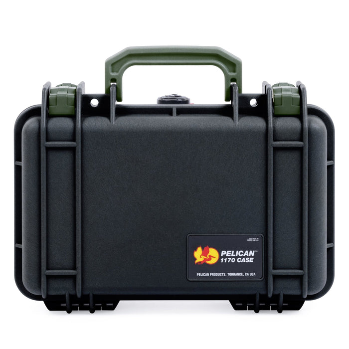 Pelican 1170 Case - Black & OD Green - None (Case Only)