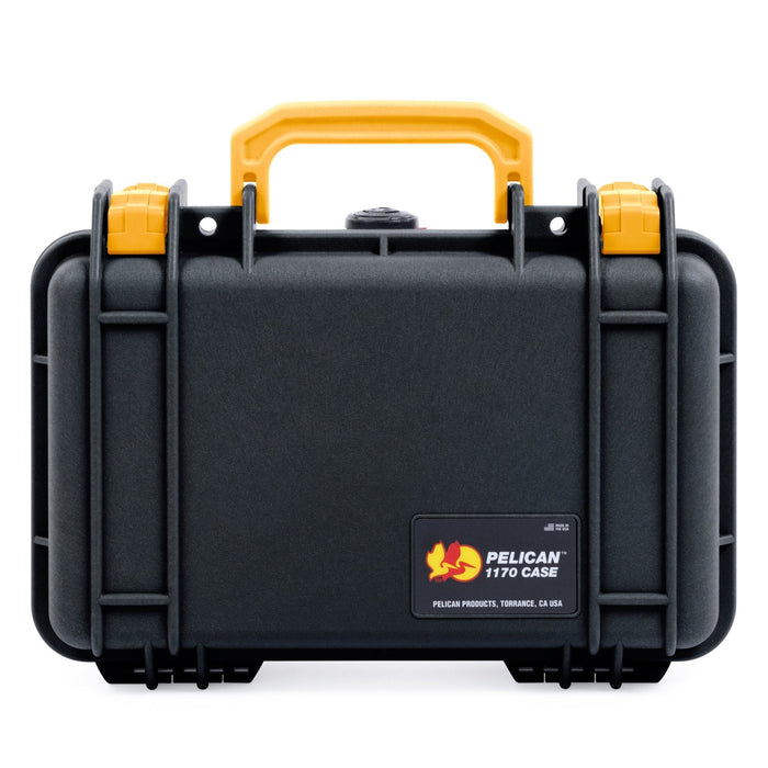 Pelican 1170 Case - Black & Yellow - None (Case Only)