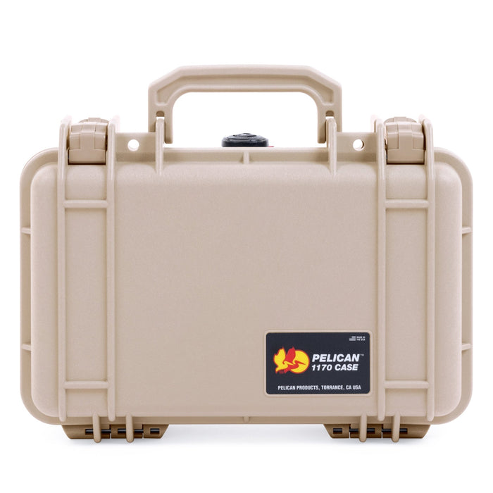 Pelican 1170 Case - Desert Tan - None (Case Only)