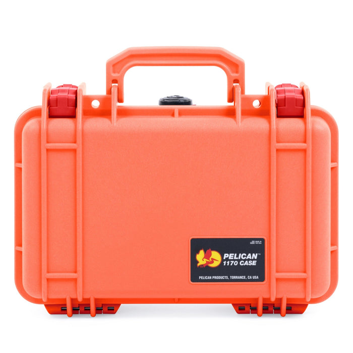 Pelican 1170 Case - Orange & Red - None (Case Only)