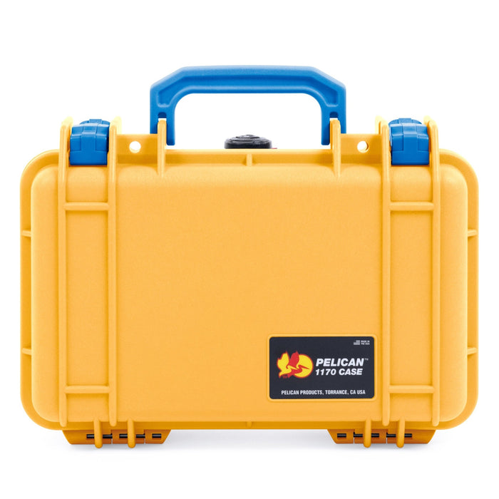 Pelican 1170 Case - Yellow & Blue - None (Case Only)