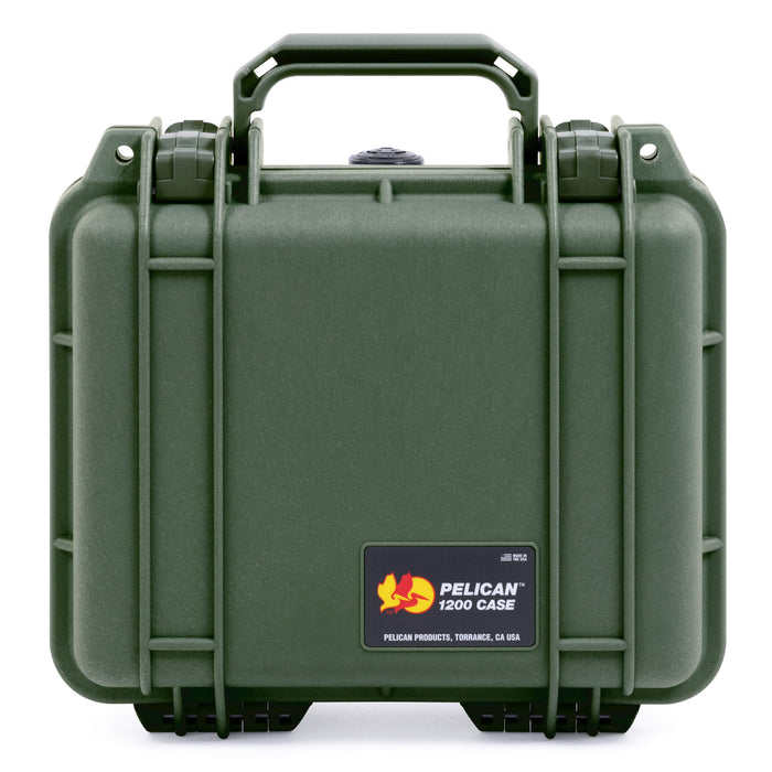 Pelican 1200 Case, OD Green ColorCase