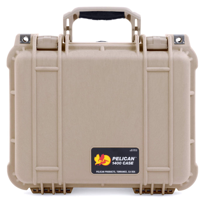 Pelican 1400 Case - Desert Tan - Upright