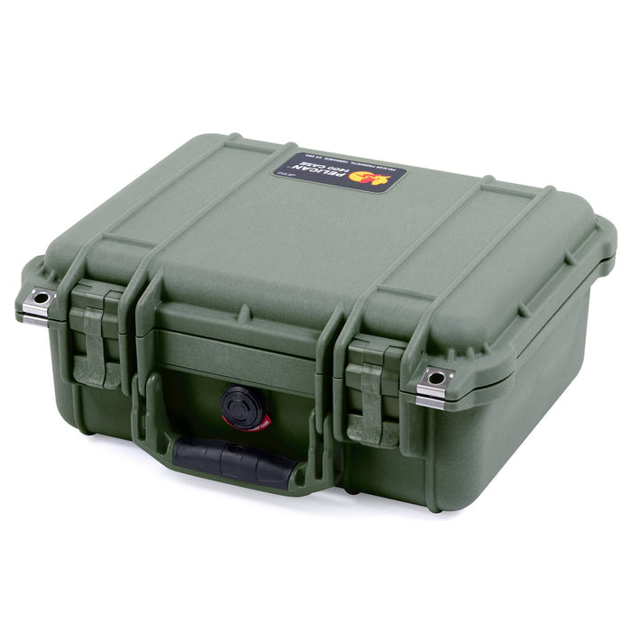 Pelican 1400 Case - OD Green - Empty