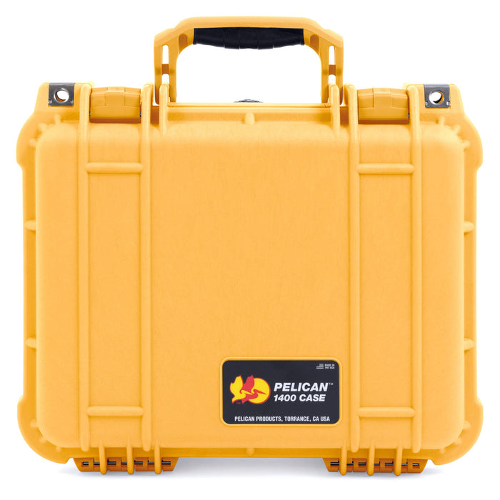 Pelican 1400 Case - Yellow - Empty
