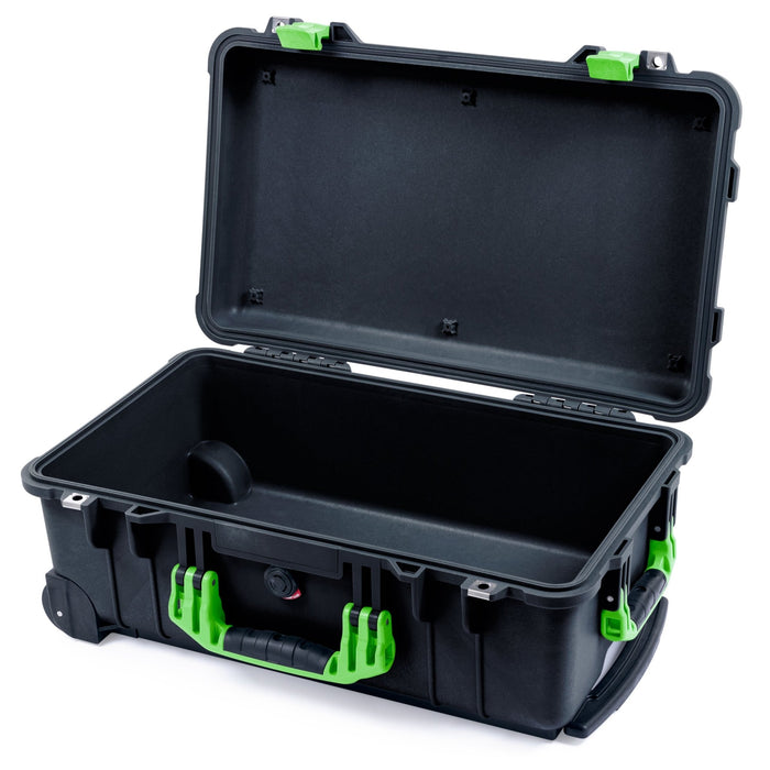 Pelican 1510 Case - Black & Lime Green - Empty (Case Only)