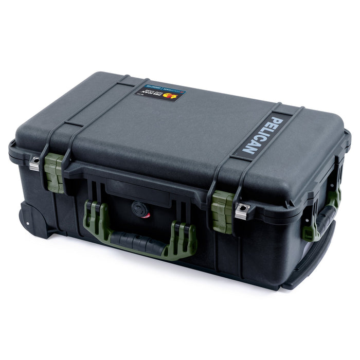 Pelican 1510 Case - Black & OD Green - Empty (Case Only)