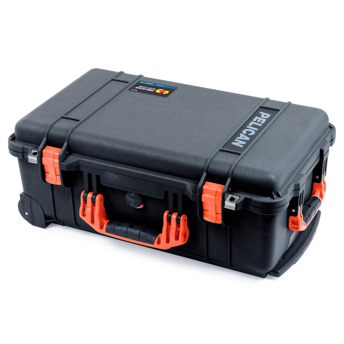 Pelican 1510 Case - Black & Orange - Empty (Case Only)