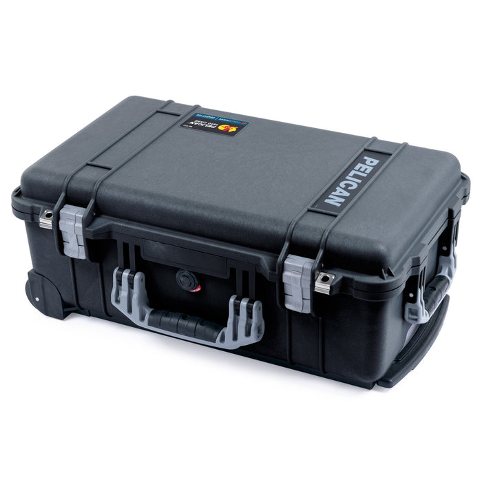 Pelican 1510 Case - Black & Silver - Empty (Case Only)