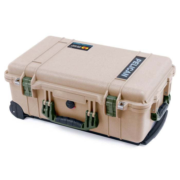 Pelican 1510 Case - Desert Tan & OD Green - Empty (Case Only)