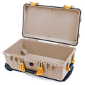 Pelican 1510 Case - Desert Tan & Yellow - Empty (Case Only)