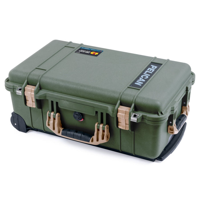 Pelican 1510 Case - OD Green & Desert Tan - Empty (Case Only)
