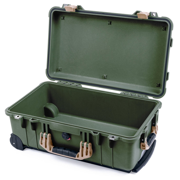 Pelican 1510 Case - OD Green & Desert Tan - Empty (Case Only)