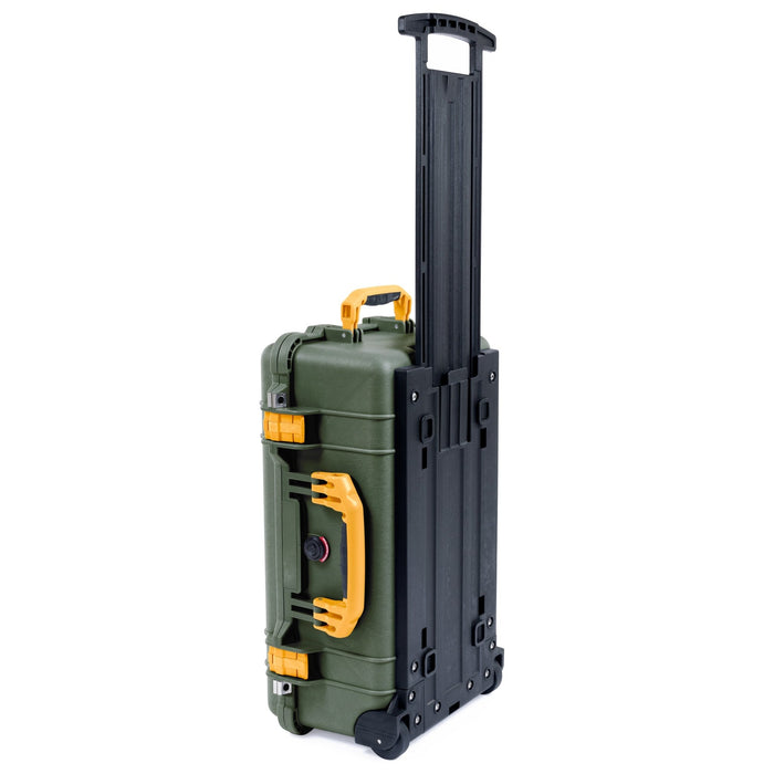 Pelican 1510 Case - OD Green & Yellow - Empty (Case Only)