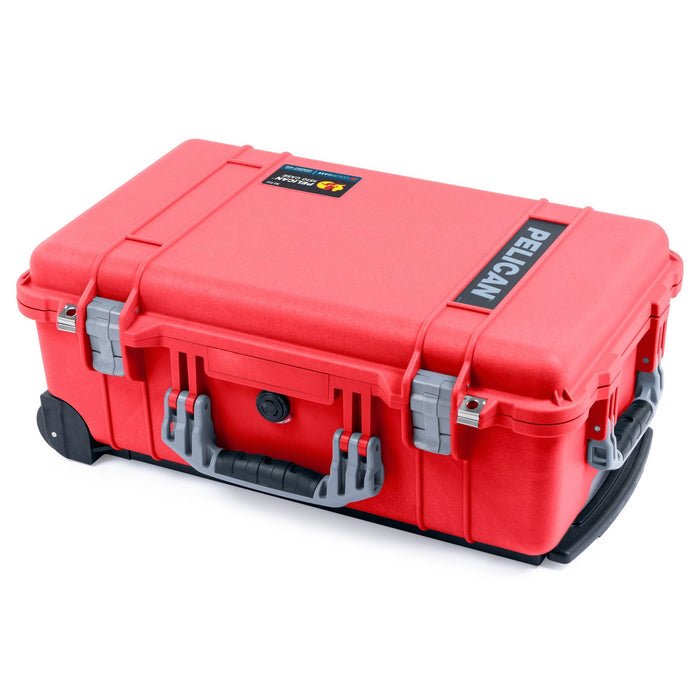 Pelican 1510 Case - Red & Silver - Empty (Case Only)