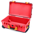 Pelican 1510 Case - Red & Yellow - Empty (Case Only)