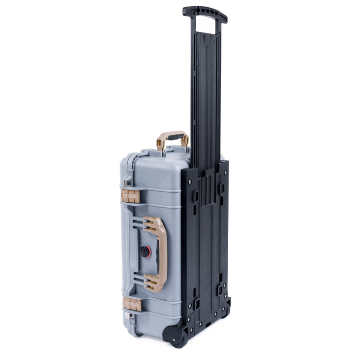 Pelican 1510 Case - Silver & Desert Tan - Empty (Case Only)