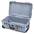 Pelican 1510 Case - Silver & Desert Tan - Empty (Case Only)