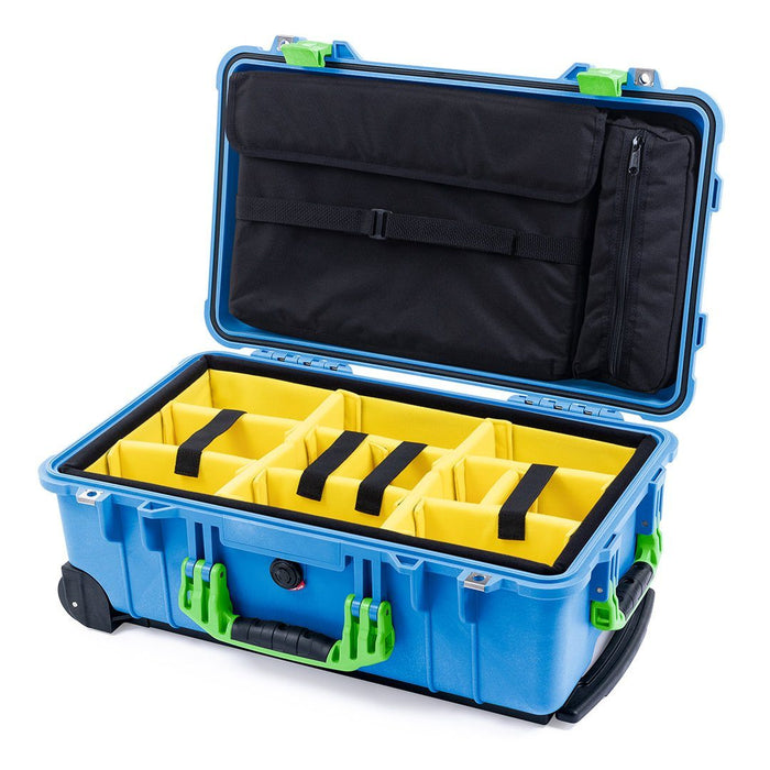 Yellow Padded Dividers / Computer Lid Pouch