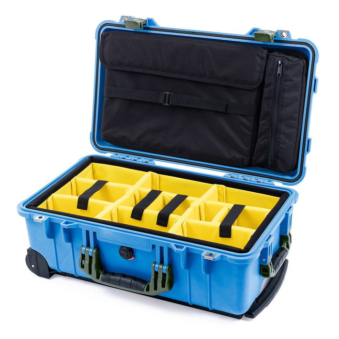 Yellow Padded Dividers / Computer Lid Pouch