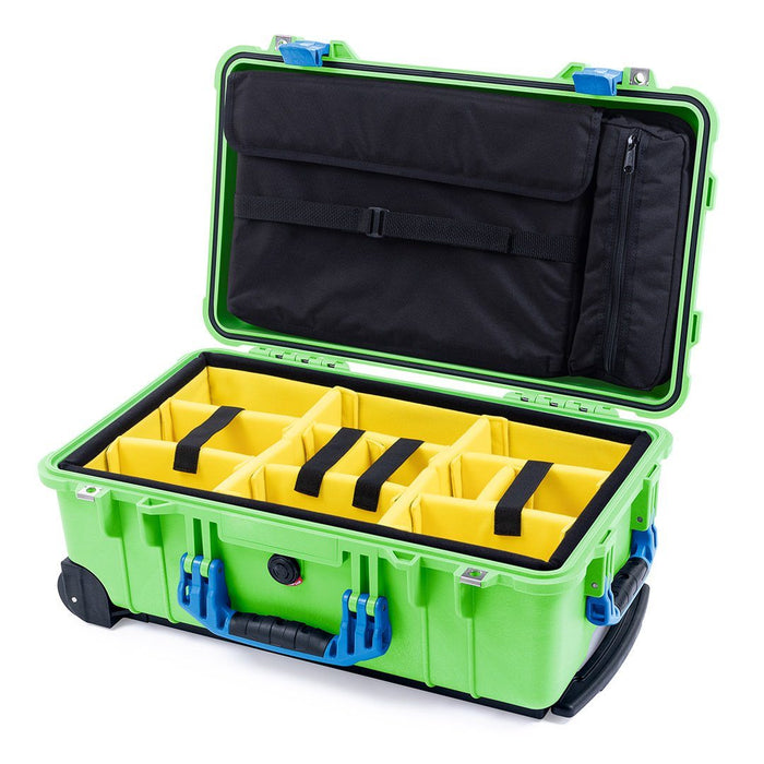 Yellow Padded Dividers / Computer Lid Pouch
