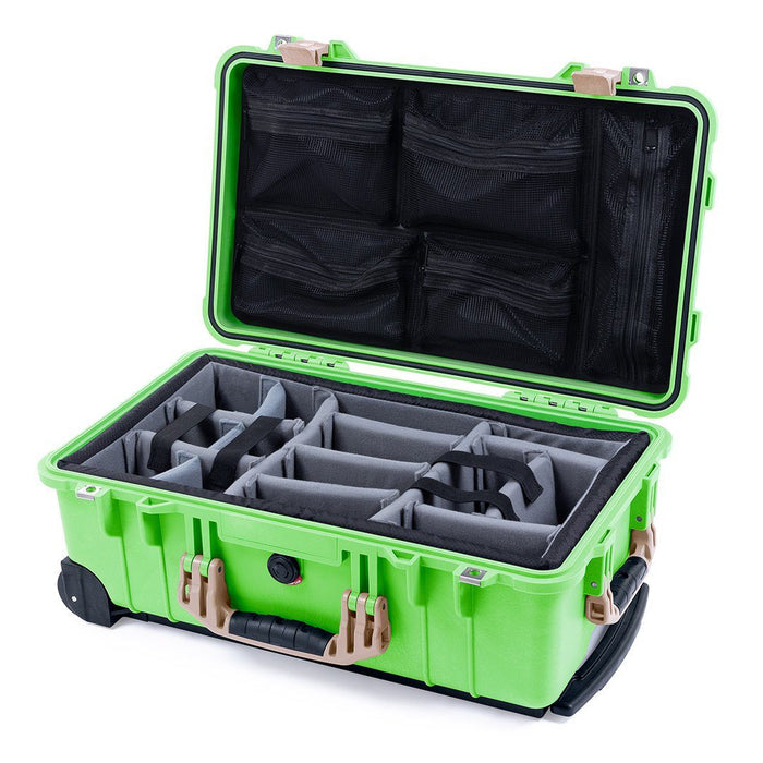 Padded Microfiber Dividers / Mesh Lid Organizer