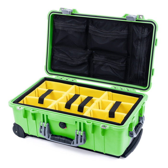 Yellow Padded Dividers / Mesh Lid Organizer