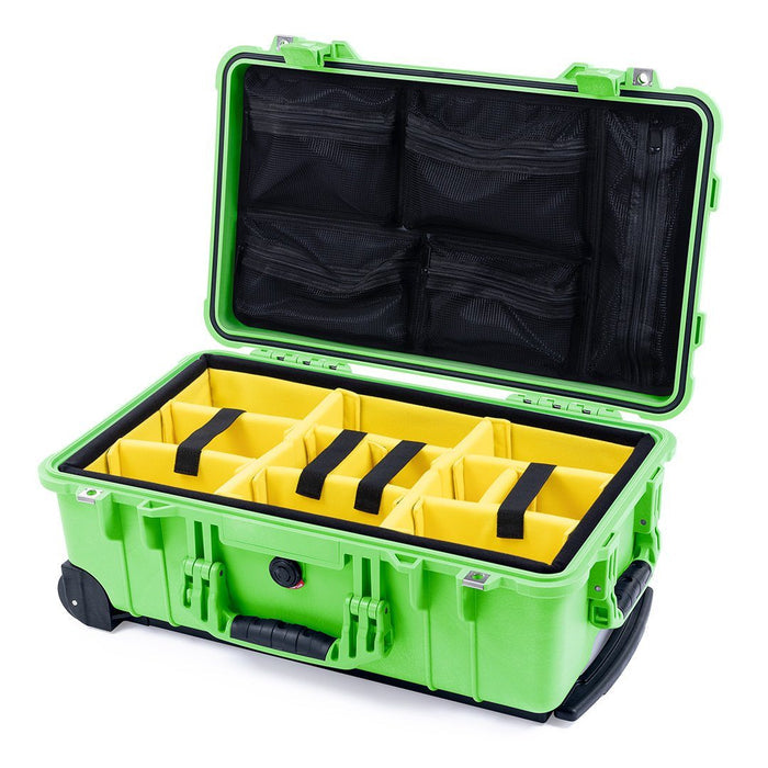 Yellow Padded Dividers / Mesh Lid Organizer