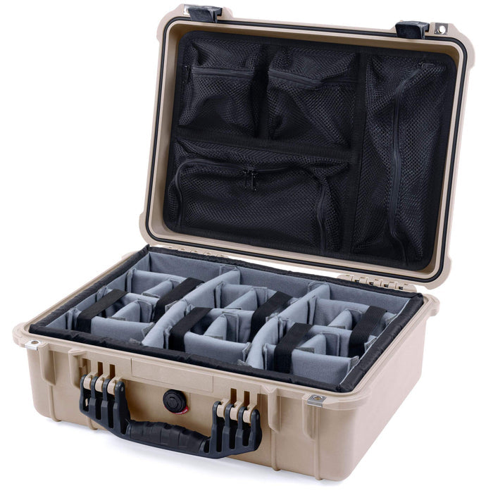 Padded Microfiber Dividers / Mesh Lid Organizer
