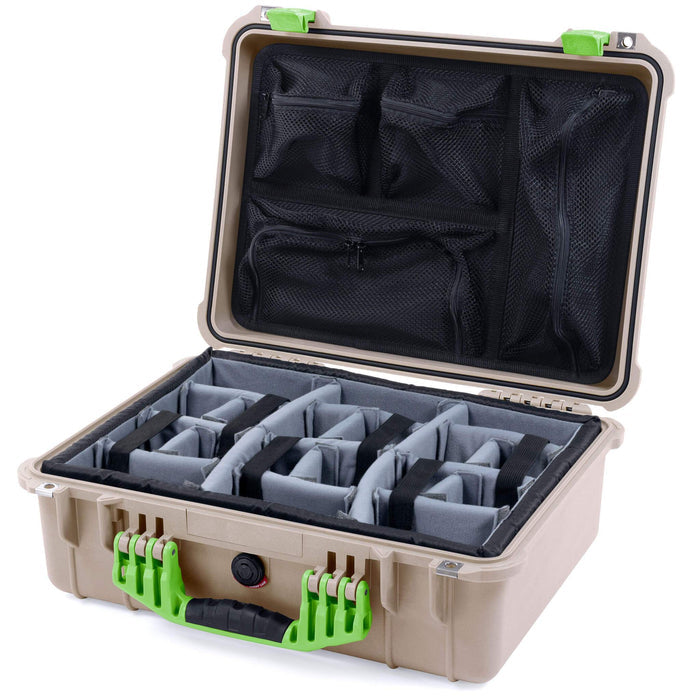Padded Microfiber Dividers / Mesh Lid Organizer