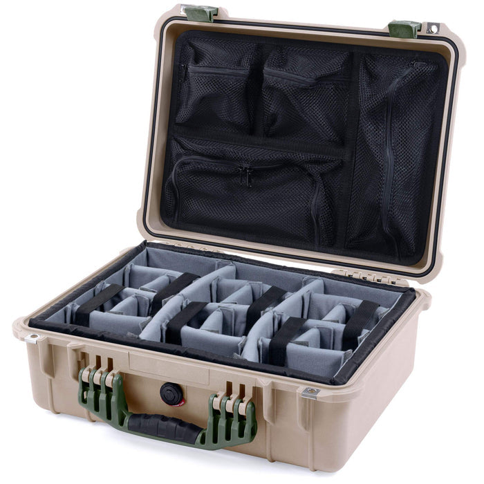 Padded Microfiber Dividers / Mesh Lid Organizer