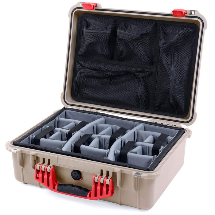 Padded Microfiber Dividers / Mesh Lid Organizer