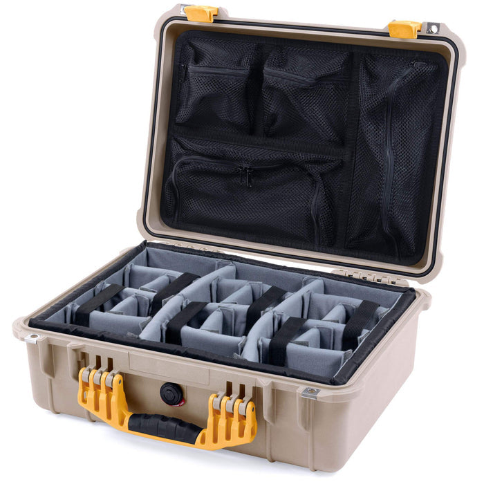 Padded Microfiber Dividers / Mesh Lid Organizer