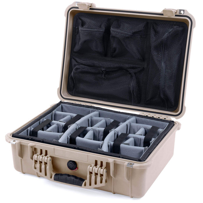 Padded Microfiber Dividers / Mesh Lid Organizer