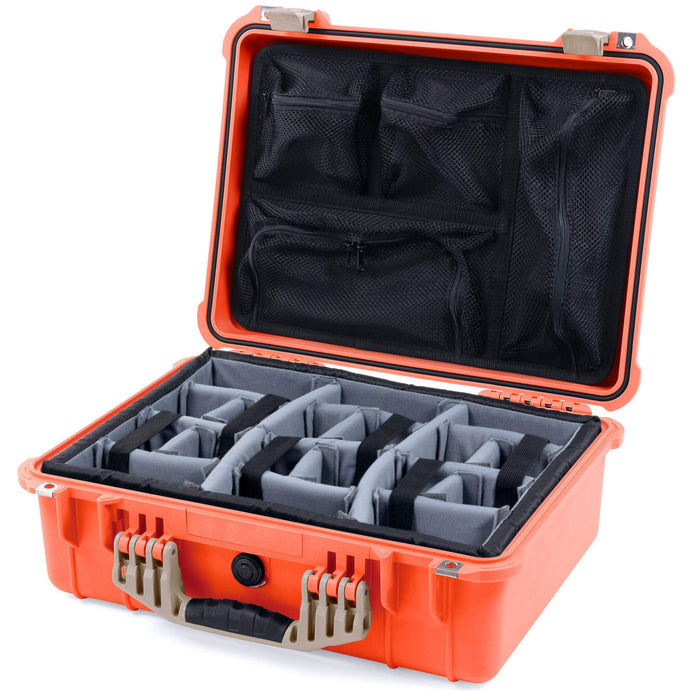 Padded Microfiber Dividers / Mesh Lid Organizer