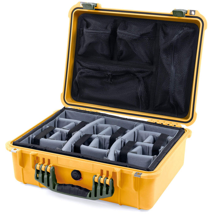 Padded Microfiber Dividers / Mesh Lid Organizer