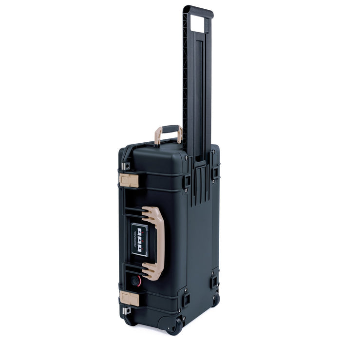 Pelican 1535 Air Carry - on Case - Black & Desert Tan - Empty