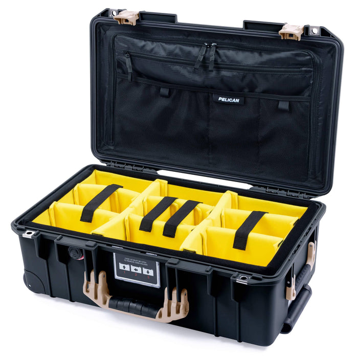 Yellow Padded Dividers / TRVL Lid Organizer