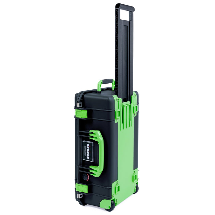 Pelican 1535 Air Carry - on Case - Black & Lime Green Trolley - Empty